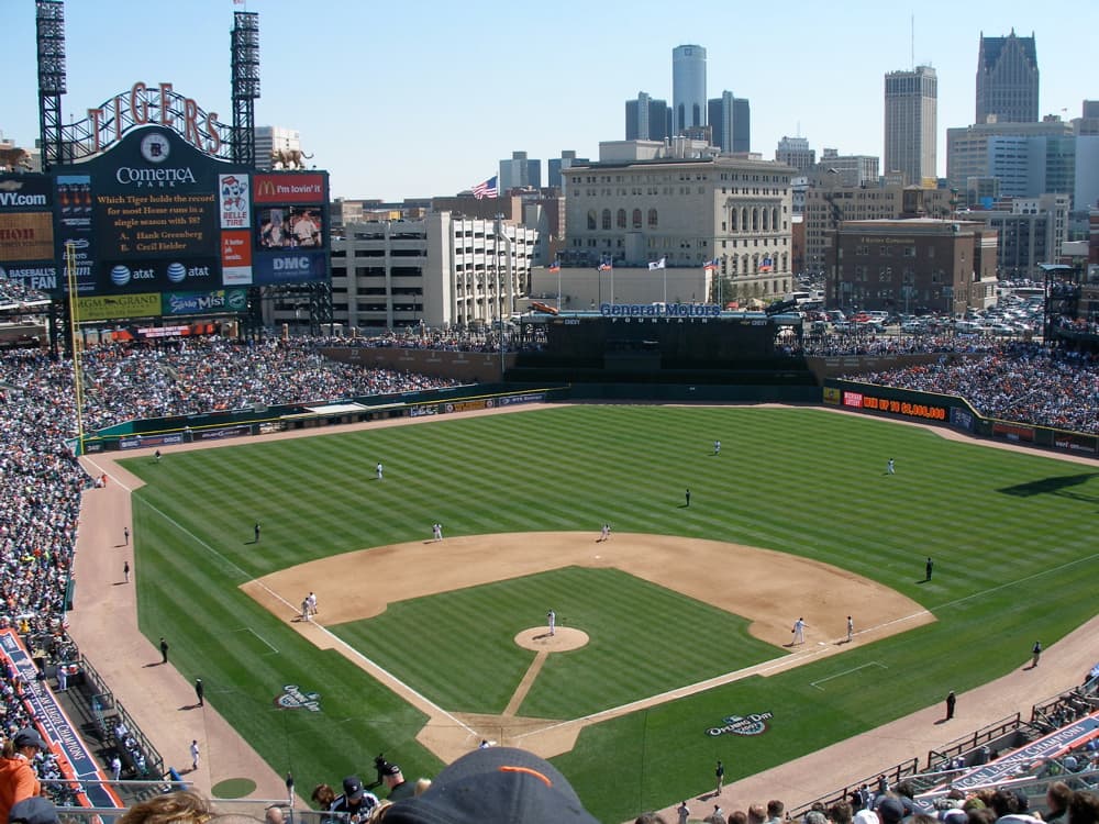 Comerica Park - Home of the Detroit Tigers